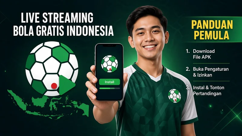 Cara Menggunakan Live Streaming Bola Gratis: Panduan Pemula Indonesia