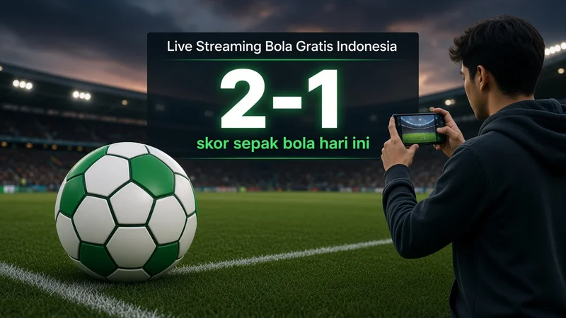 Live Streaming Bola Gratis Bola Hari Ini: Skor Sepak Bola Terkini WIB