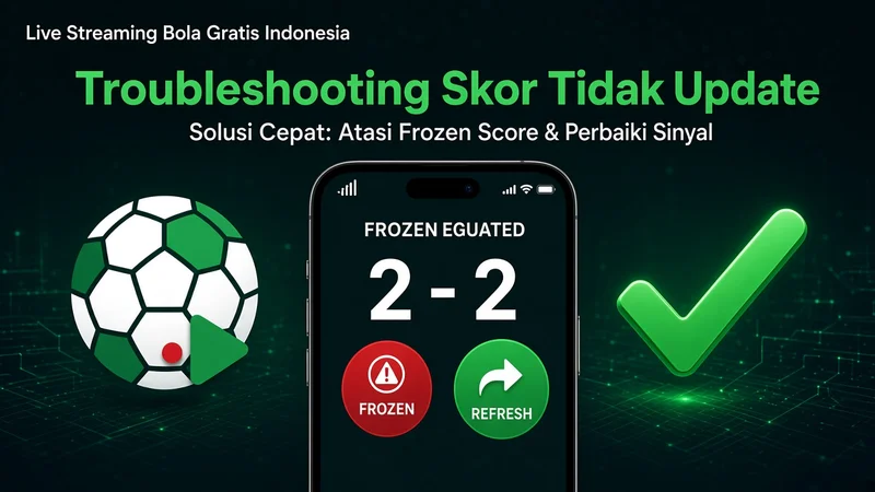 Live Streaming Bola Gratis Tidak Update — Solusi Indonesia